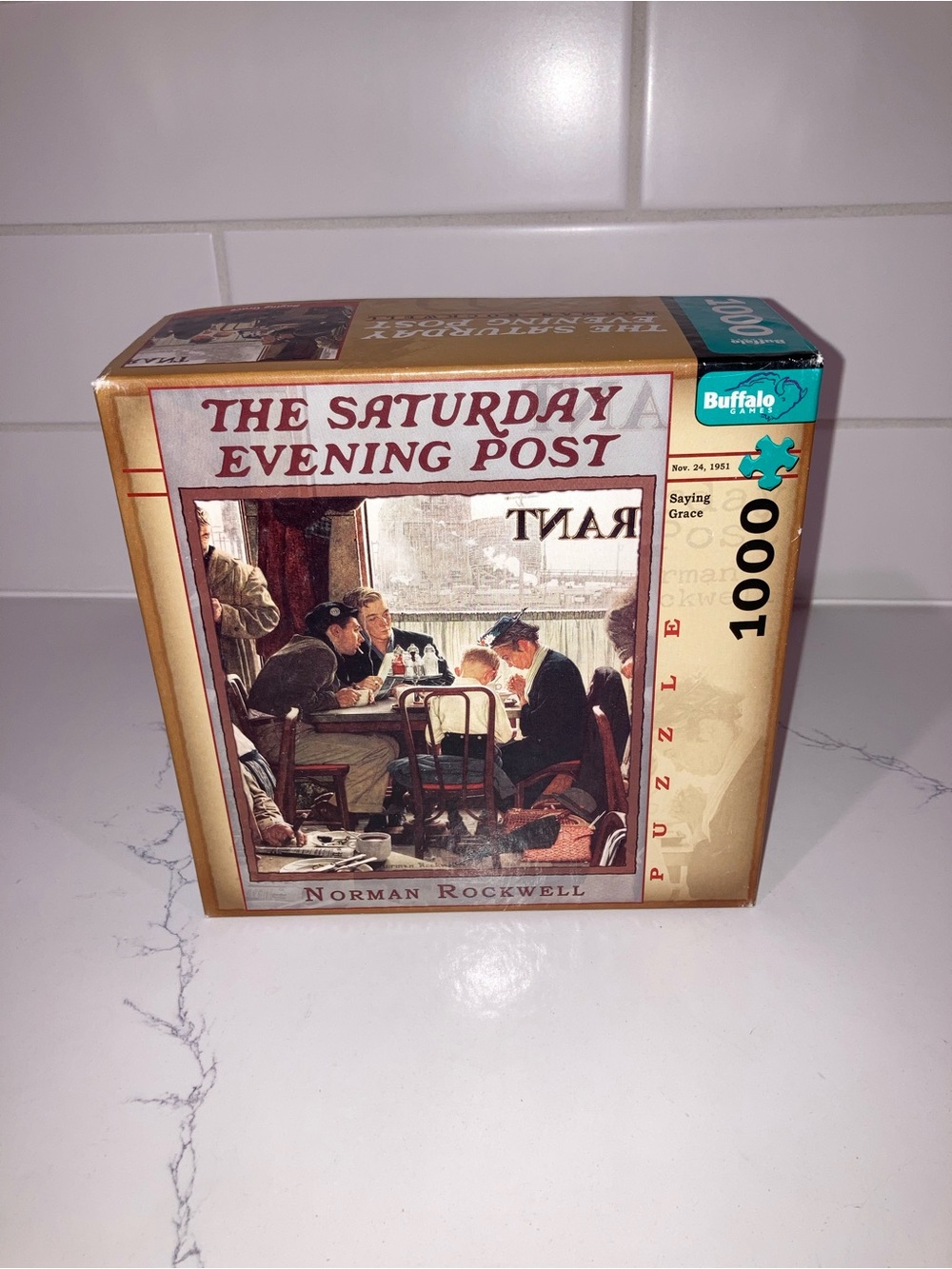 1000 Piece Saying Grace Jigsaw Puzzle - Buffalo Games